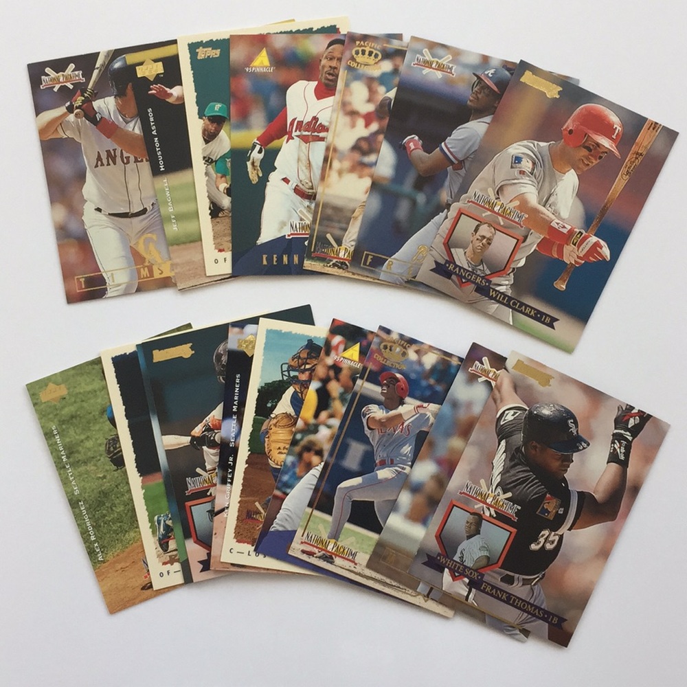 National Packtime 1995 Set 18 cards